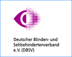 Logo Deutscher Blinden- un Sehbehindertenverband e.V. DBSV