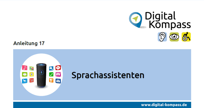 Titelbild Anleitung 17: Sprachassistenten