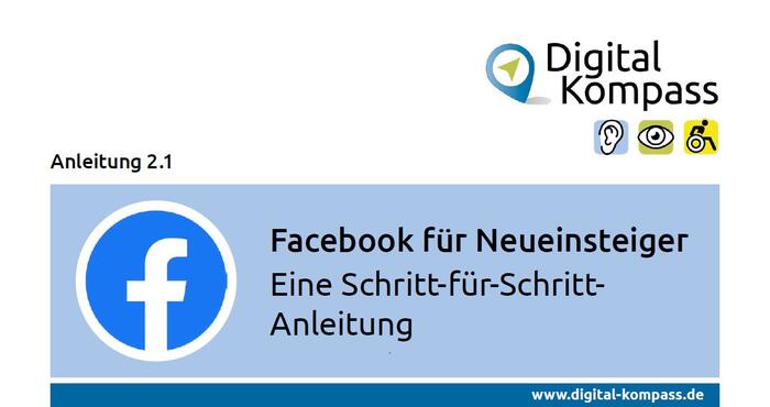 Titelbild Anleitung 2.1: Facebook für Neueinsteiger