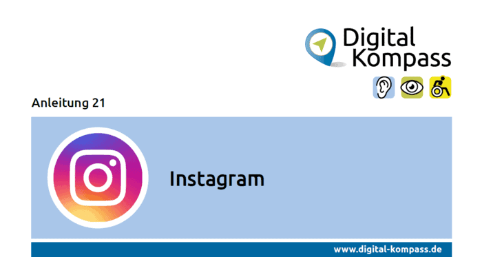 Titelbild Anleitung 21 Instagram