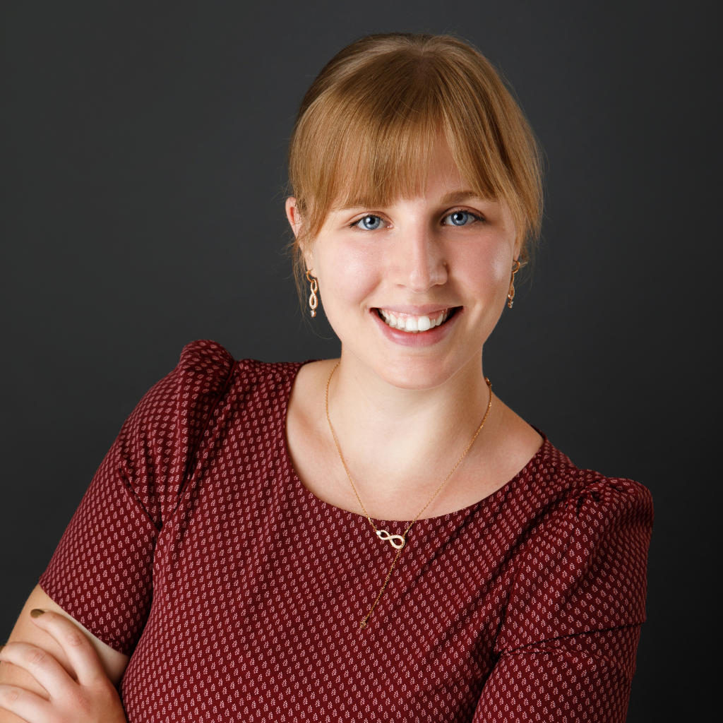 Porträtfoto einer Referentin des Digital-Kompass auf Seite der BAGSO, Marie-Christin Möhring